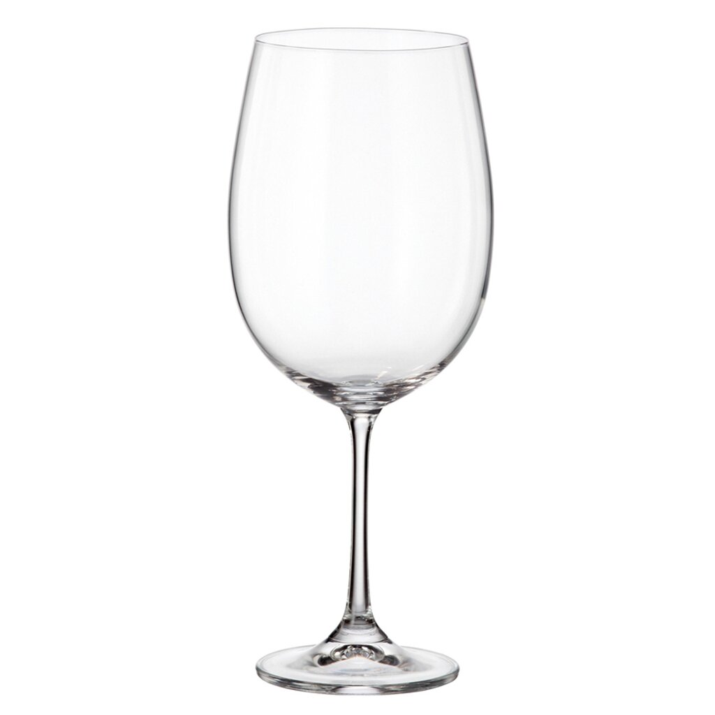 Бокал для вина, 630 мл, стекло, 6 шт, Bohemia, Barbara Milvus, 1SD22/640 бокал для шампанского 250 мл стекло 6 шт bohemia barbara milvus 1sd22 250