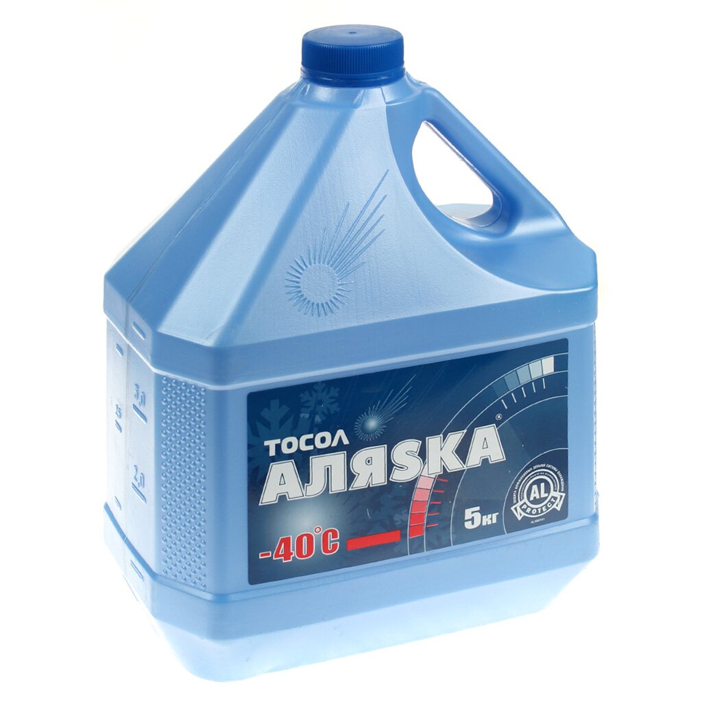 Тосол Аляsка, А-40, 5 кг, 7296 водосмешиваемая смазочно охлаждающая жидкость mannol