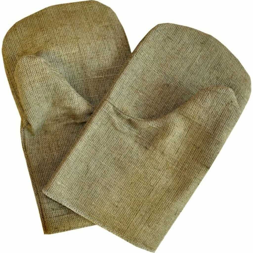 Рукавицы брезент, ОП1 брезентовые рукавицы с двойным наладонником пара