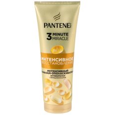 Бальзам-ополаскиватель для сухих и поврежденных волос, Pantene Pro-V, 3 Minute Miracle Интенсивное восстановление, 220 мл