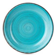 Тарелка десертная, керамика, 19 см, круглая, Laguna, Domenik, DM6001/DM6001-1