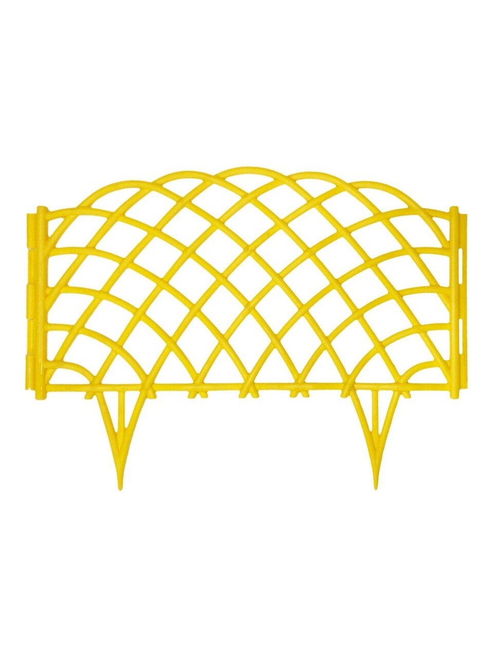 Забор декоративный пластмасса, Диорит, Диадема, 32х270 см, желтый, 46683