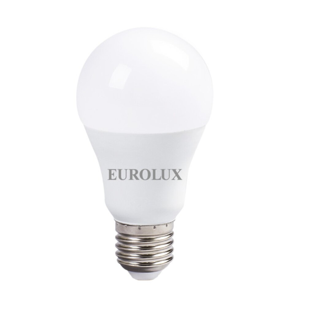 Лампа светодиодная E27, 15 Вт, 130 Вт, 220-240 В, груша, 2700 К, свет теплый белый, Eurolux