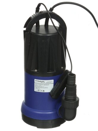 Насос дренажный, Прима, 450 Вт, глубина погружения 5 м, максимальный напор 6 м, 8 м³/ч, NSD-450D