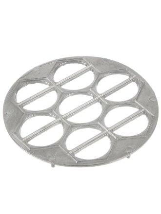 Варенница металл, 25 см, серебряная