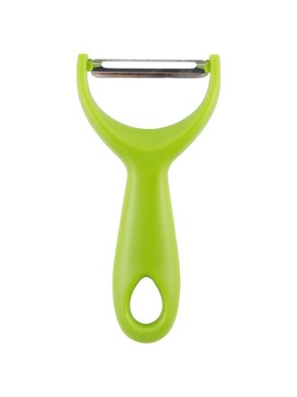 Овощечистка нержавеющая сталь, 13.5х6.6 см, рукоятка пластик, Mallony, Semplice, 008573