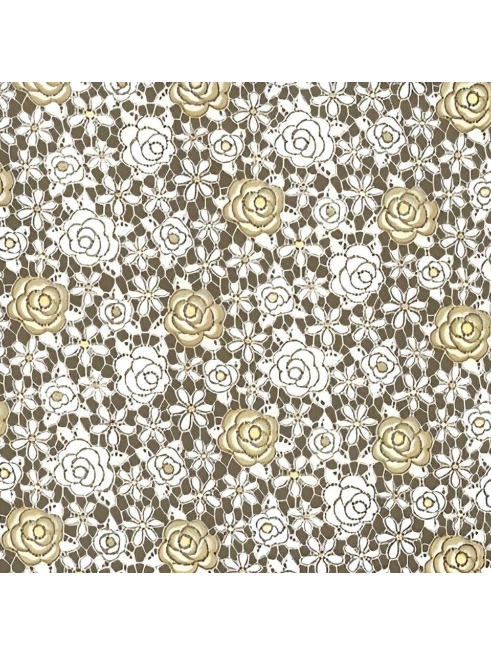 Клеенка Easy Lace, 1.32х22 м, ПВХ, ажурная, 157А