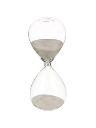 Часы песочные, 6.5х16 см, стекло, в ассортименте, Y6-7196
