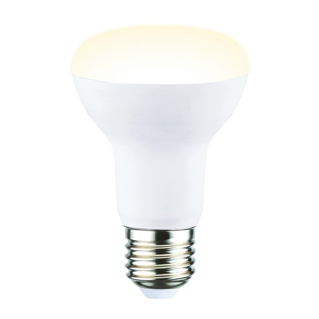 Лампа светодиодная E27, 11 Вт, 85 Вт, 175-250 В, рефлектор, 3000 К, свет теплый белый, Volpe, Norma, матовая свет надежды