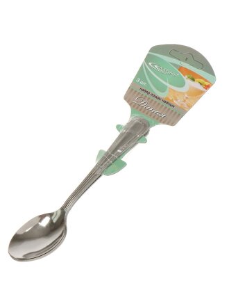 Ложка нержавеющая сталь, 3 предмета, чайная, Катунь, Даная, КТ-1801-ЛЧ-3