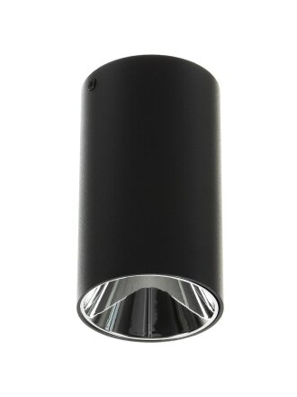 Светильник светодиодный, JazzWay, PDL-R 14080, 50 Вт, GU10, IP20, 8х8х14 см, 230В, черный, хром, 5031401