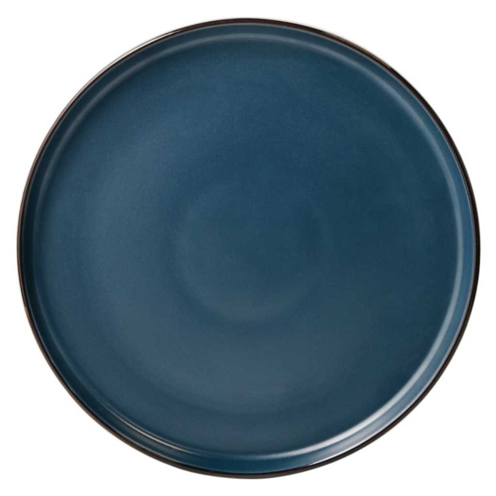 Тарелка обеденная, керамика, 27.3 см, круглая, Sky, Apollo, SKY-27 тарелка обеденная керамика 24 см круглая графика lefard серый графит
