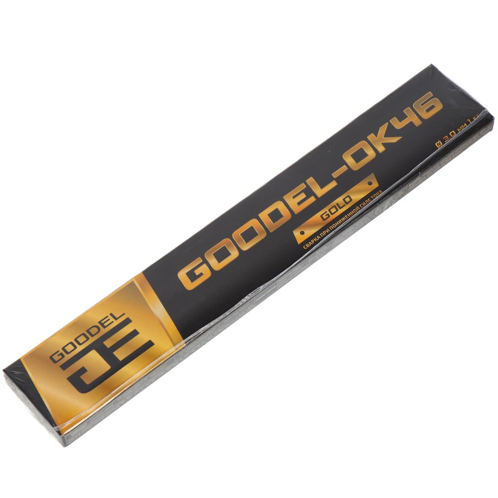 Электроды Goodel, ОК-46 Gold, 3х350 мм, 1 кг электроды goodel мр 3 э 46 construction 3х350 мм 5 кг