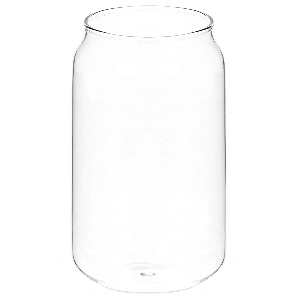 Стакан 350 мл, стекло, Жестяная банка, Y4-6547 стакан стеклянный высокий magistro иллюзия 475 мл 8×15 см розовый
