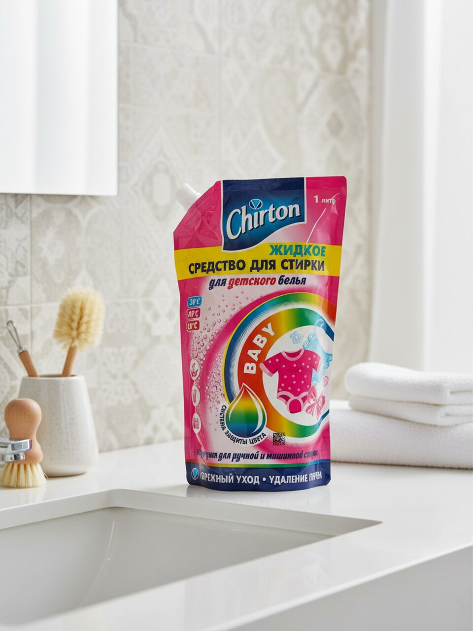 Гель для стирки Chirton, 1 л, для детского белья