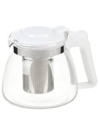 Чайник заварочный стекло, 0.7 л, с фильтром, Nouvelle Home, 5261001