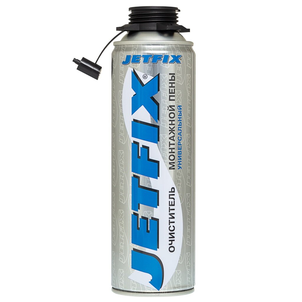 Очиститель 0.5 л, Jetfix, от монтажной пены очиститель кузова от краски клея пятен жвачки koch chemie