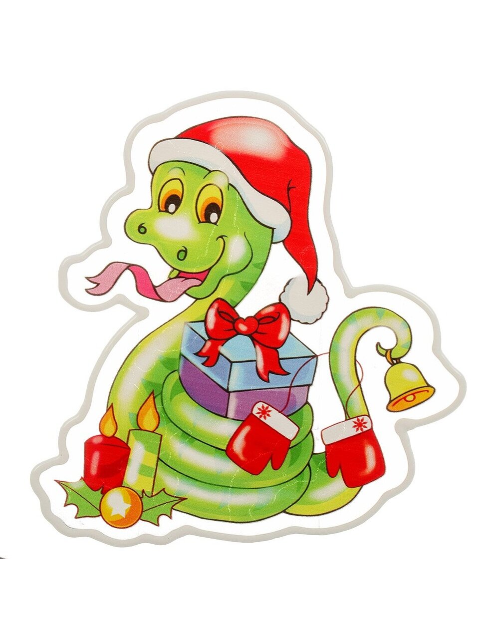 Наклейка на стекло 25х20 см, Символ года 2025, SYBXT-A2924090