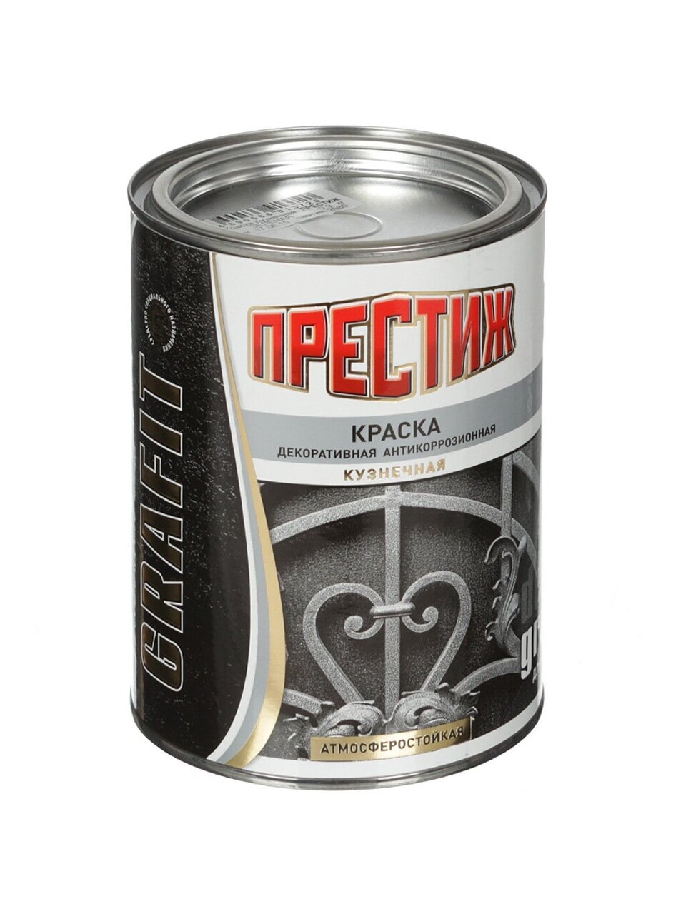 Краска Престиж, Grafit, кузнечная, глянцевая, синяя, 0.9 кг