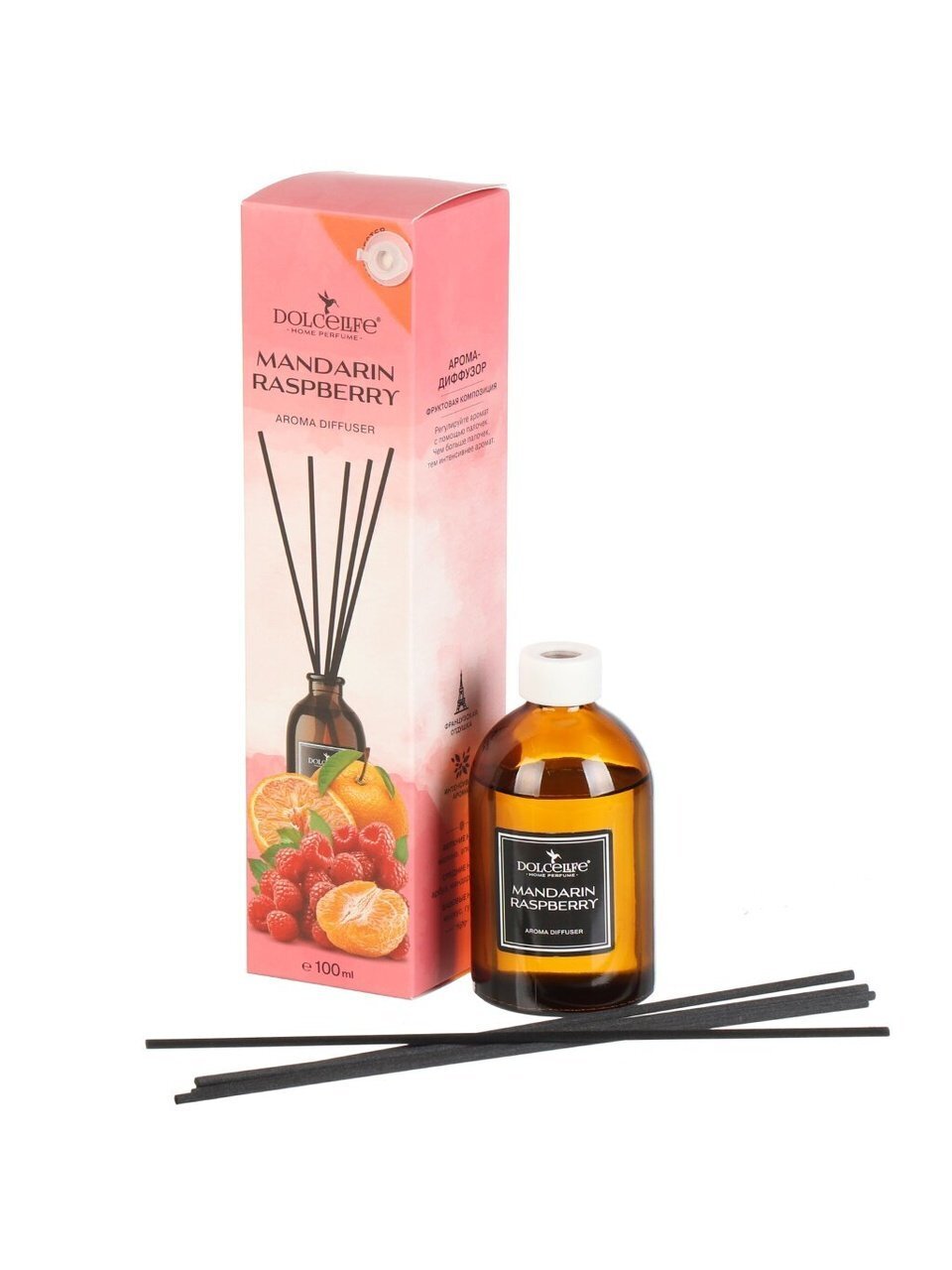 Аромадиффузор Dolce Life, 100 мл, Mandarin raspberry, TH 701