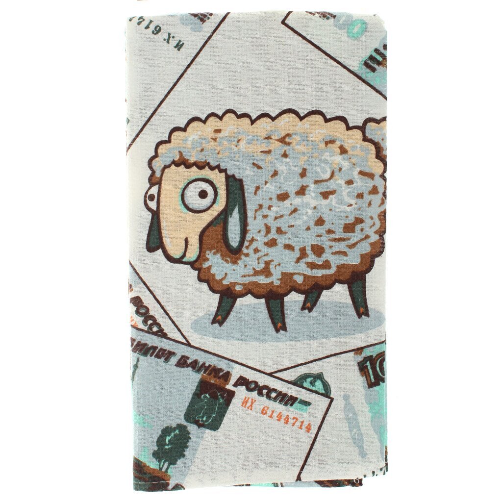 т Полотенце кух 48*62 Денежная овечка МТ88-240