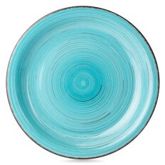 Тарелка обеденная, керамика, 26 см, круглая, Laguna, Domenik, DM6000/DM6000-1