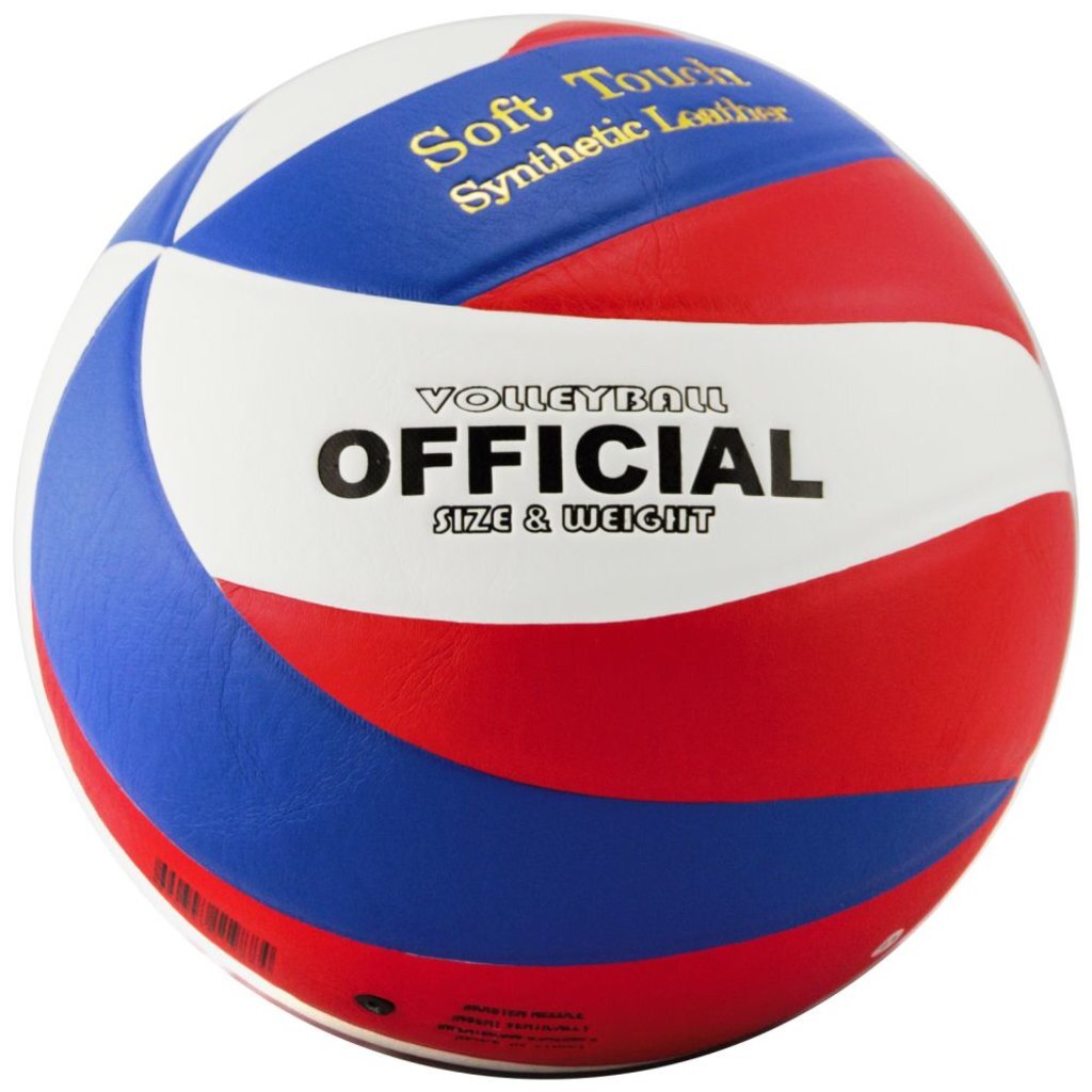 Мяч волейбольный Atemi RAPID, черн/бел/красн, синт. кожа PU Soft, 12 п,окруж 65-67, 00000105445