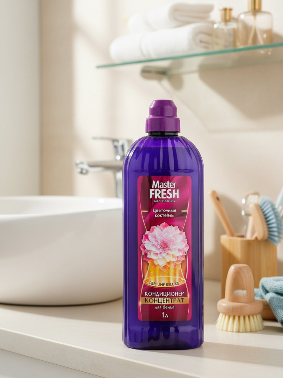 Кондиционер для белья Master Fresh, 1 л, Цветочный коктейль, концентрат