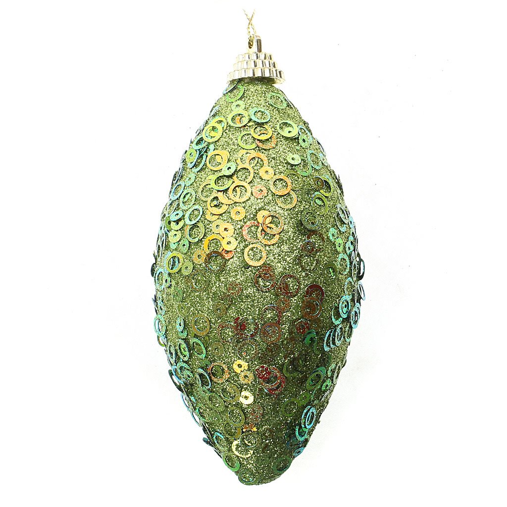 Елочное украшение Monte Christmas, Изумруд Сосулька, 11 см, подарочный пакет с хедером, N6680343