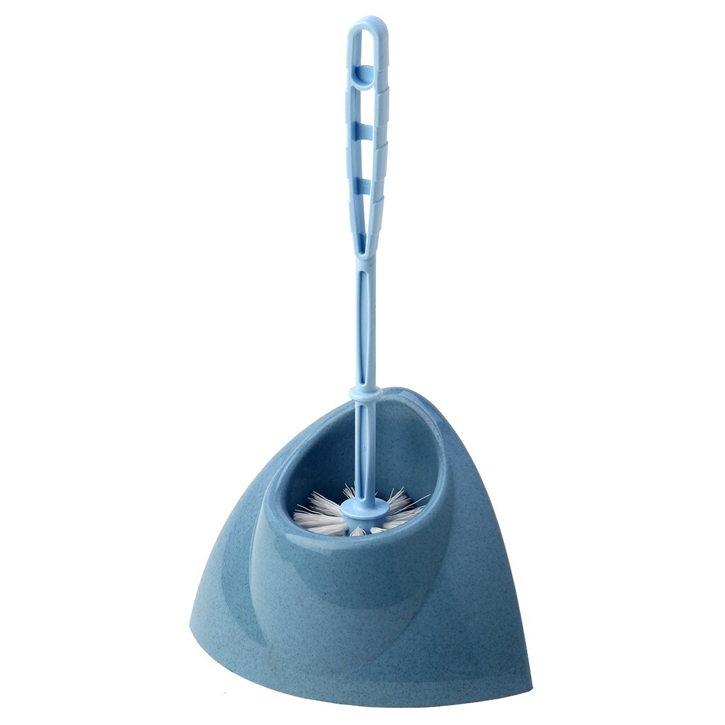 Ерш для туалета Idea, Блеск, напольный, уголок, полипропилен, голубой мрамор, М5012 гамак для грызунов doradowood трехъярусный подвесной голубой