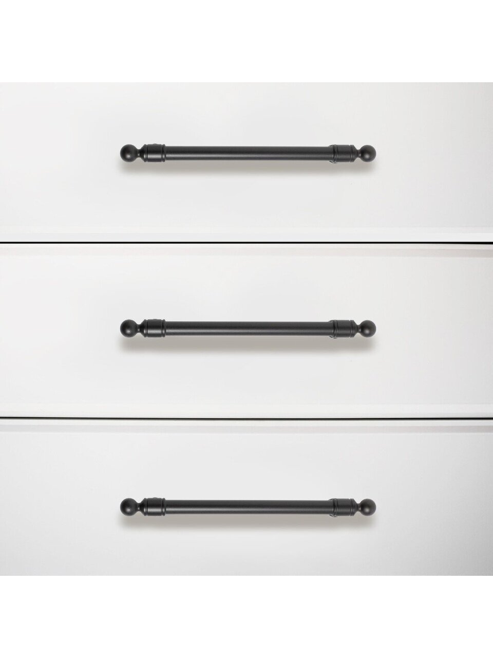 Ручка-скоба мебельная StahlBuro, AР2306-128, 2 шт., матовый черный, 16771