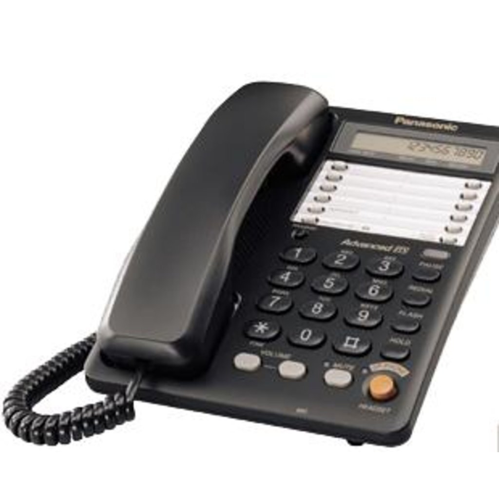 Телефон проводной PANASONIC KX-TS2365RUB