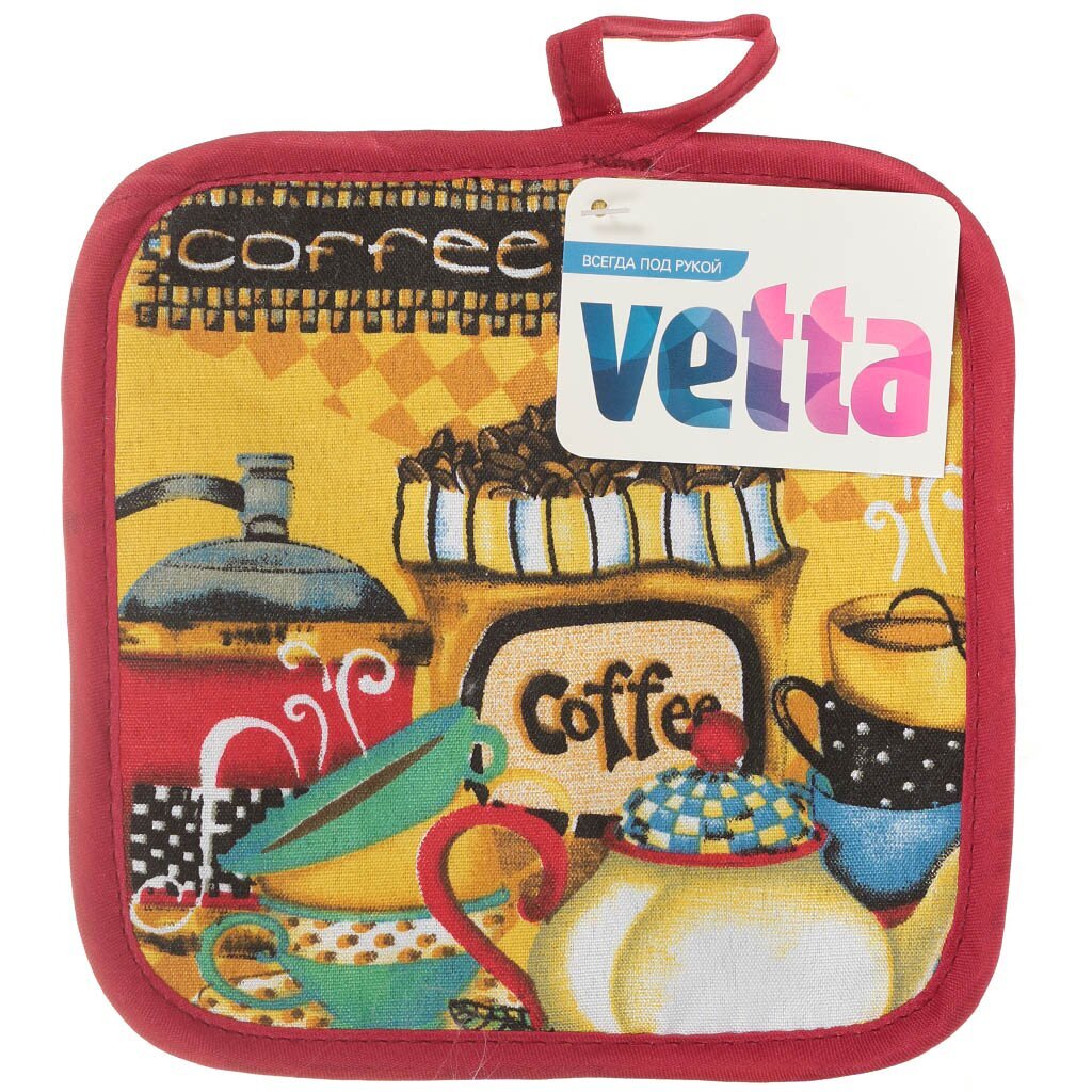 т Прихватка кух 17*17см VETTA Кофе 439514