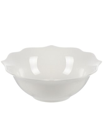 Салатник фарфор, фигурный, 15х5 см, 0.4 л, Belle, 0850075