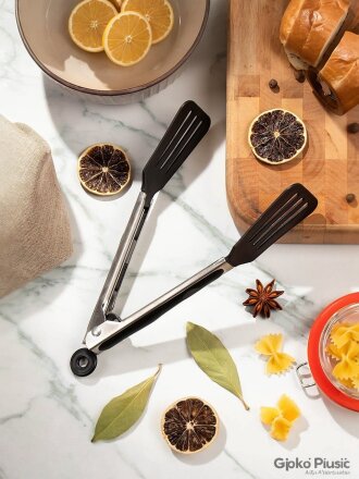 Щипцы кухонные универсальные, 23 см, навеска, Y4-4939