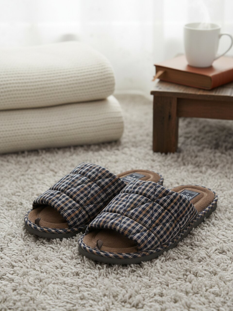 Тапки для мужчин, в ассортименте, р. 43, Lucky Land, 5087M-CH-CO