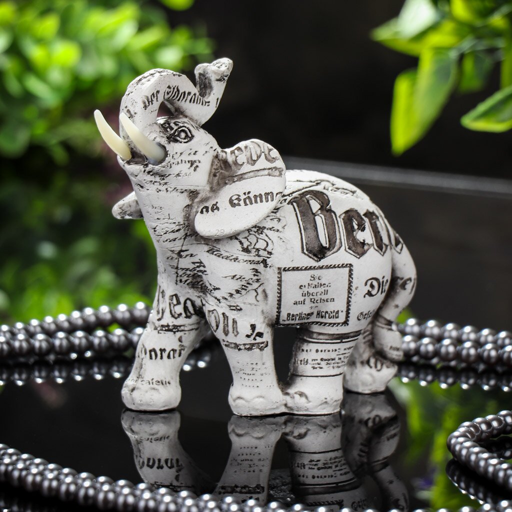 Фигурка декоративная Слон, 12 см, Y6-2100 ступает слон