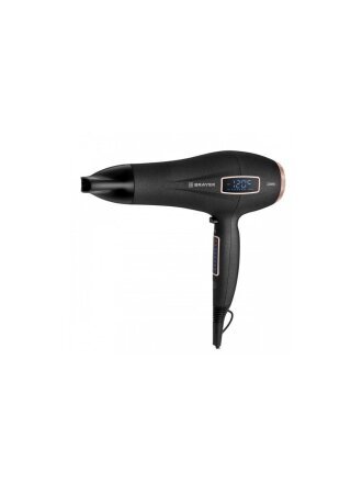 Фен Brayer, 3001BR, 2200 Вт, холодный воздух, LED-дисплей, 8 режимов, 6 скоростей, BR3001