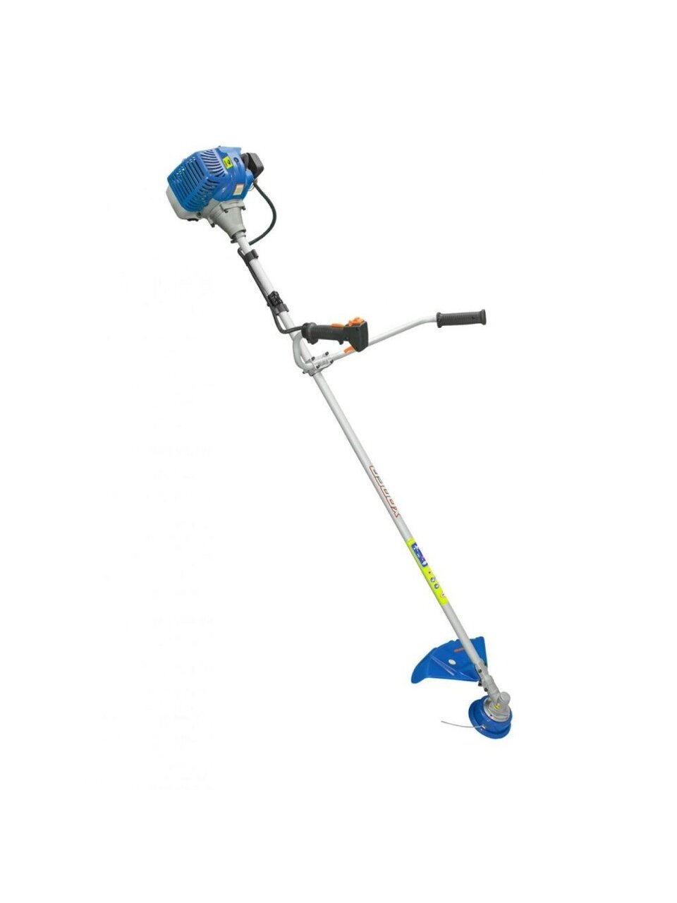 Триммер бензиновый, Хопер, 033 Фермер New, 2.1 л.с., 33 куб.см, 1600 Вт, U-ручка, леска/диск, неразборный вал