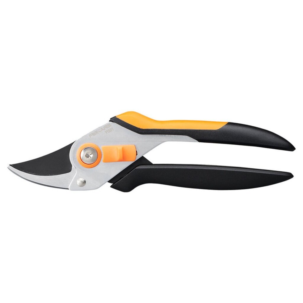 Секатор для веток, лезвие плоскостное, Fiskars, Solid P331, рукоятка металл, 1057163