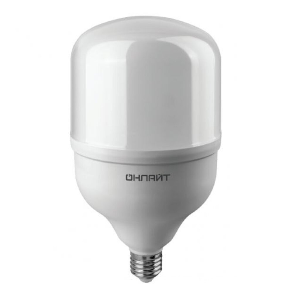 Лампа светодиодная E27-E40, 50 Вт, 500 Вт, цилиндрическая, 4000 К, нейтральный свет, Онлайт лампа накаливания онлайт 360 е14 240 в 40 вт шар 400 лм теплый белый света для диммера