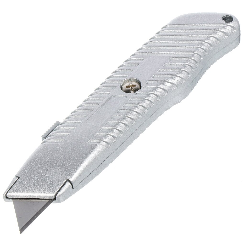 Нож строительный, 150 мм, металл, выдвижное, трапециевидное лезвие, 19 х 60 мм, Bartex, UK-161 скребок металл 100 мм прямой лезвие рукоятка металл matrix 79545