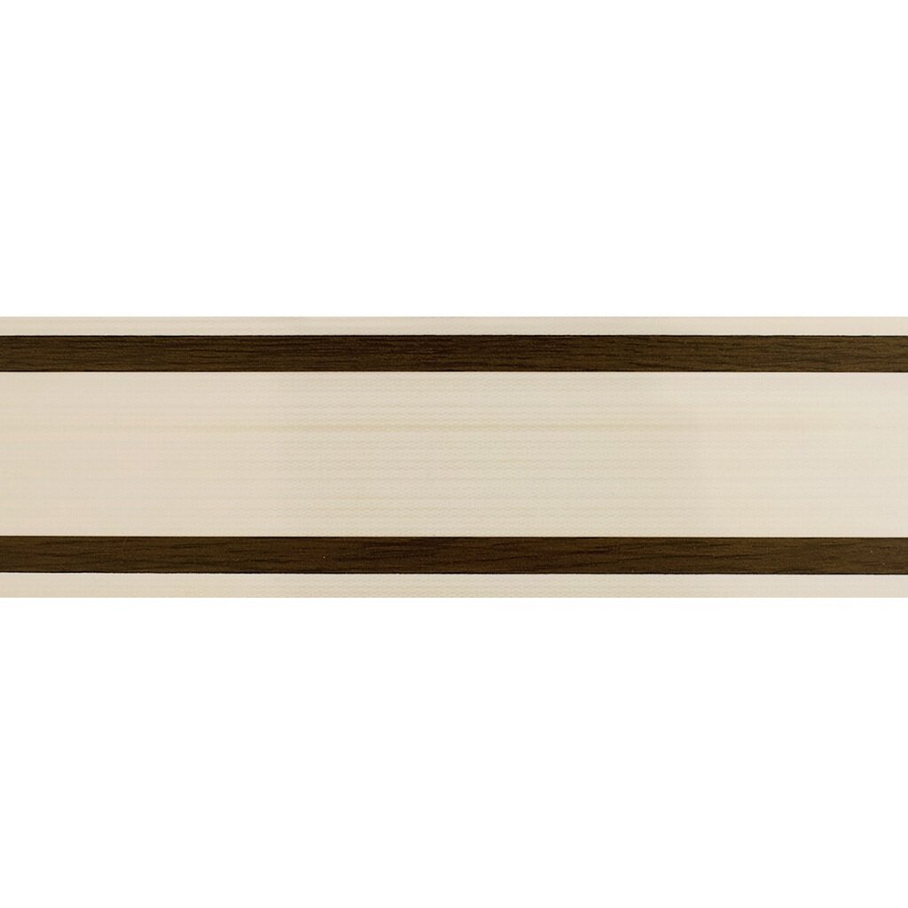 Карниз потолочное крепление, ПВХ, СБ-7784-2Л/150, жемчуг-орех, 1.5 м, Delfa