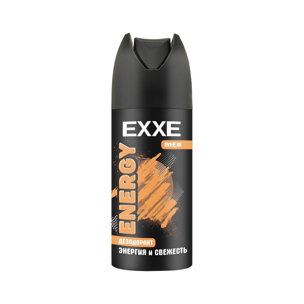 Дезодорант Exxe, Men, Energy, для мужчин, спрей, 150 мл garnier дезодорант антиперспирант спрей mineral активный контроль термозащита без спирта защита 72 часа мужской