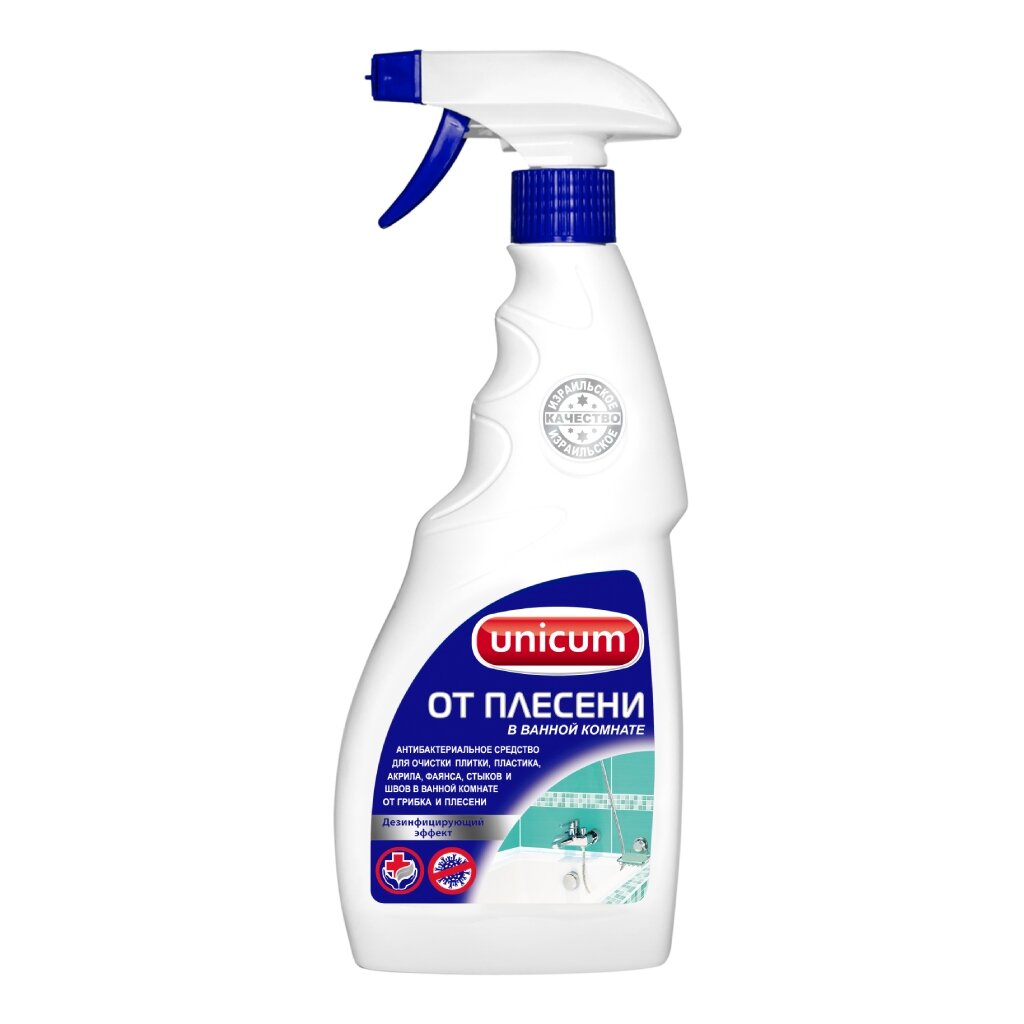 Чистящее средство для удаления плесени, Unicum, спрей, 500 мл средство для мытья стекол unicum удобная минутка 5 л