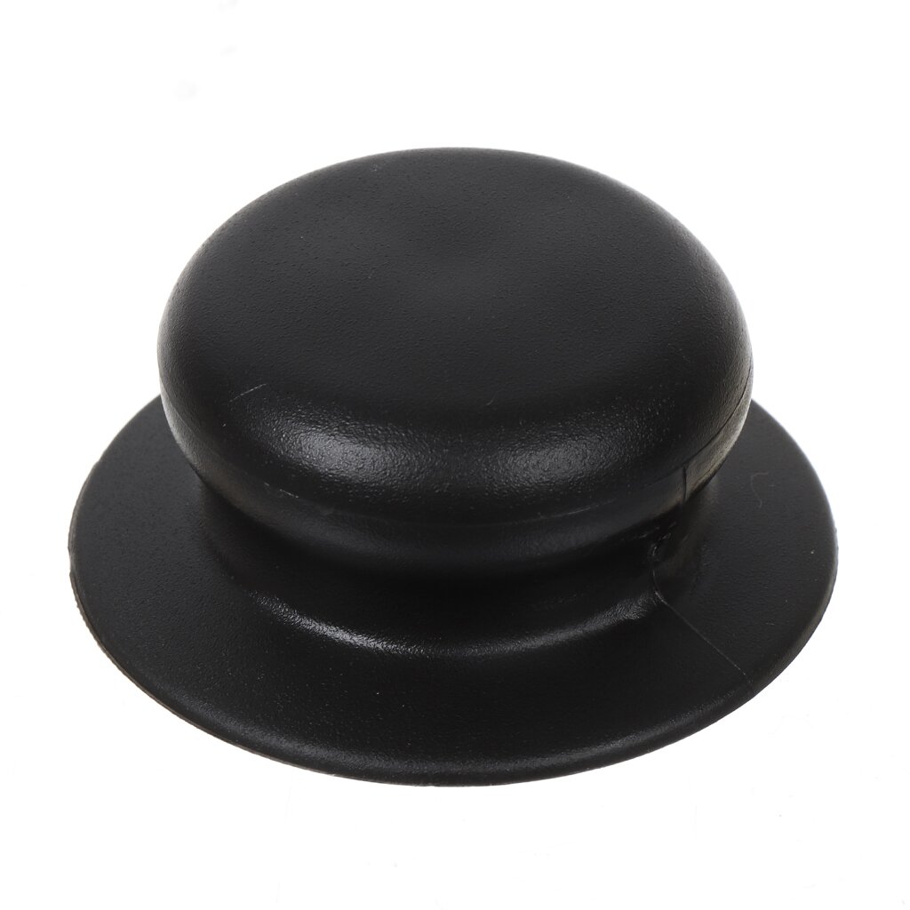 Кнопка для крышки черная, РЦ-016чр ручка кнопка cappio цинк d 35 мм