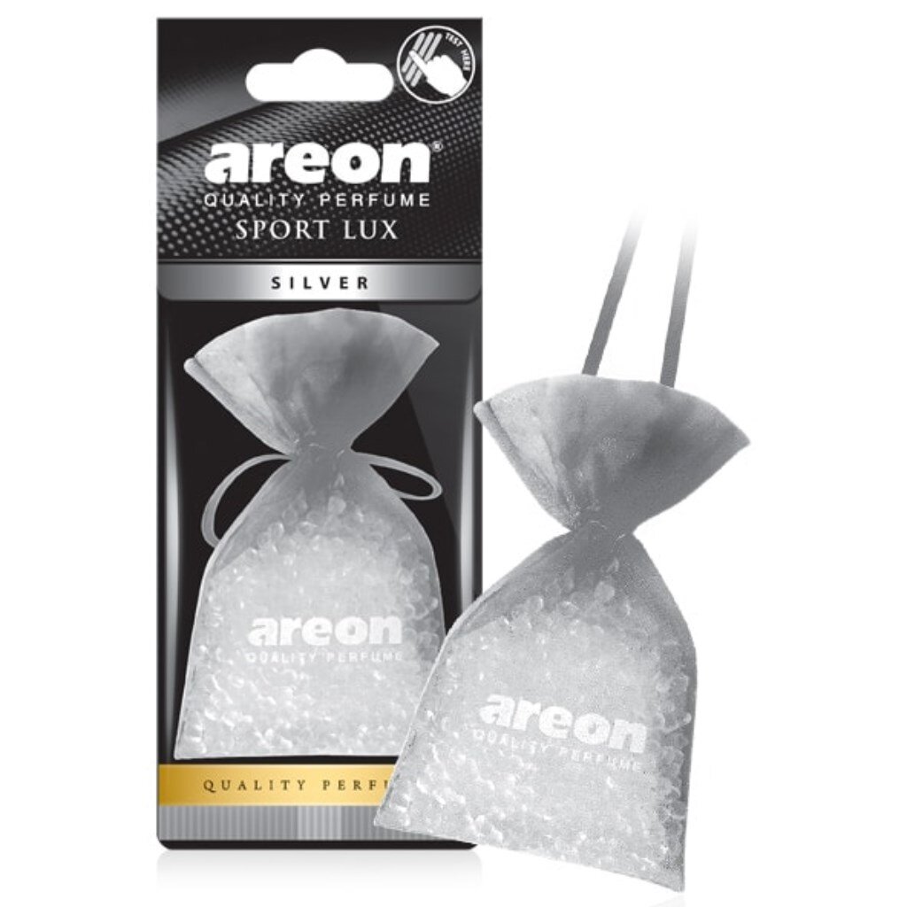 

Ароматизатор в машину подвесной, мешочек, Areon, Pearls Lux Sport Silver, 704-APL-03