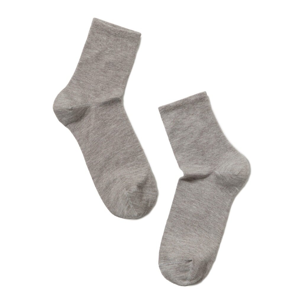 Носки для женщин, Conte, Comfort, серо-бежевые, р. 23, 14С-114СП 1 5 пары мужских носков летние однотонные носки лодочки с мелким ртом носки из чистого хлопка нескользящие спортивные носки