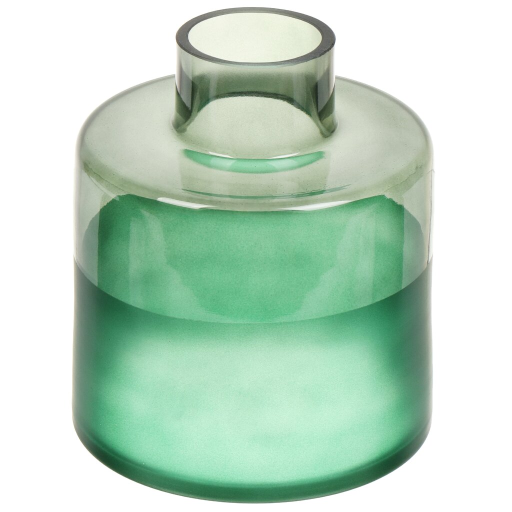 Ваза стекло, настольная, 18х16 см, Evis, Шонгуй-металлик, 27 1442 2741, бутылочная, зеленая ваза для цветов 26 см стекло светло зеленая fantasy