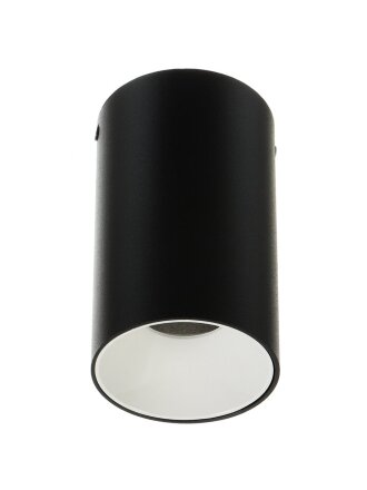 Светильник светодиодный, JazzWay, PDL-R 14080, 50 Вт, GU10, IP20, 8х8х14 см, 230 В, черный, белый, 5031425